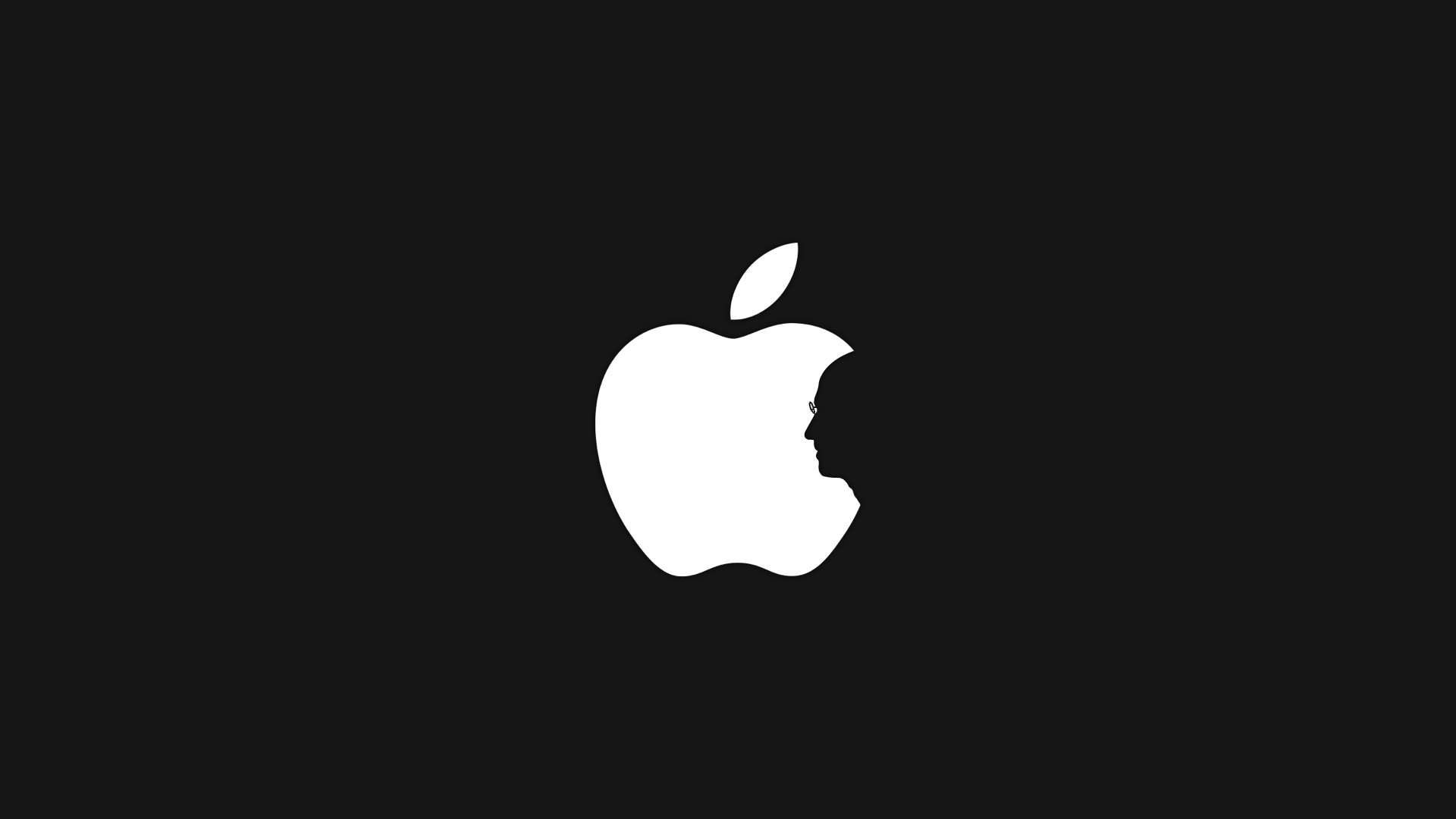 Steve Jobs Apple Silhouette